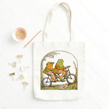 Frog And Toad Tote Bag, Book Lovers Gift, Gift For Reader-newamarketing