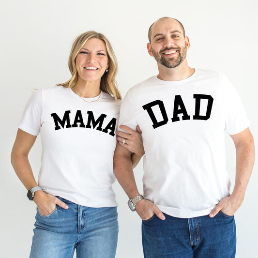 Mom and Dad Shirts, Mom and Dad Matching Shirts, Mom Dad Shirts-newamarketing