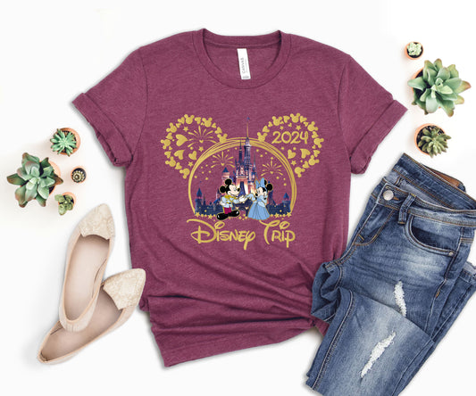 Disney Trip 2024 Shirt, Disney World Shirt, Disney Trip Shirt-newamarketing