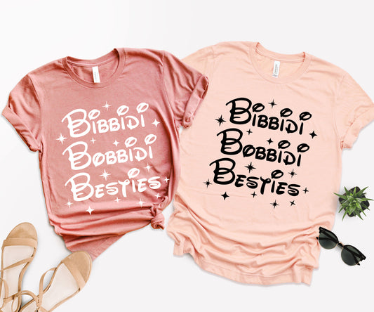Bibbidi Bobbidi Boo Shirt, Disney Best Friends Shirts, Bibbidi Bobbidi Besties-newamarketing