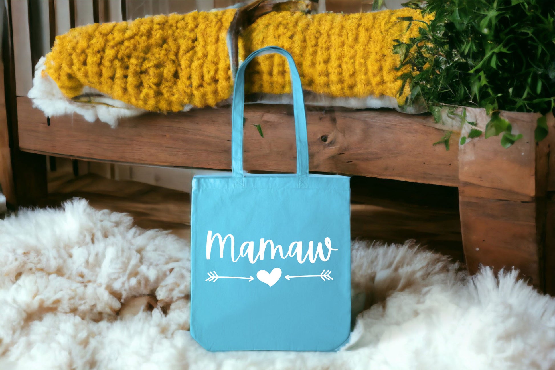 Mama Tote Bag, Grandma Gift, Mamaw Gift-newamarketing