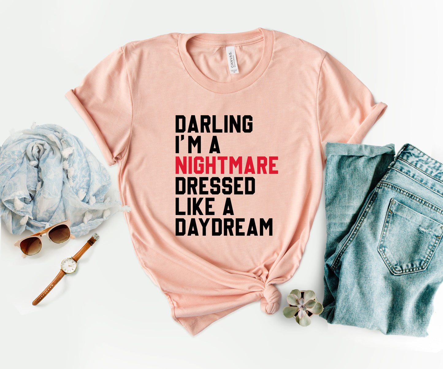 Darling I’m a Nightmare Dressed Like a Daydream Shirt, Taylor Swift Shirt-newamarketing