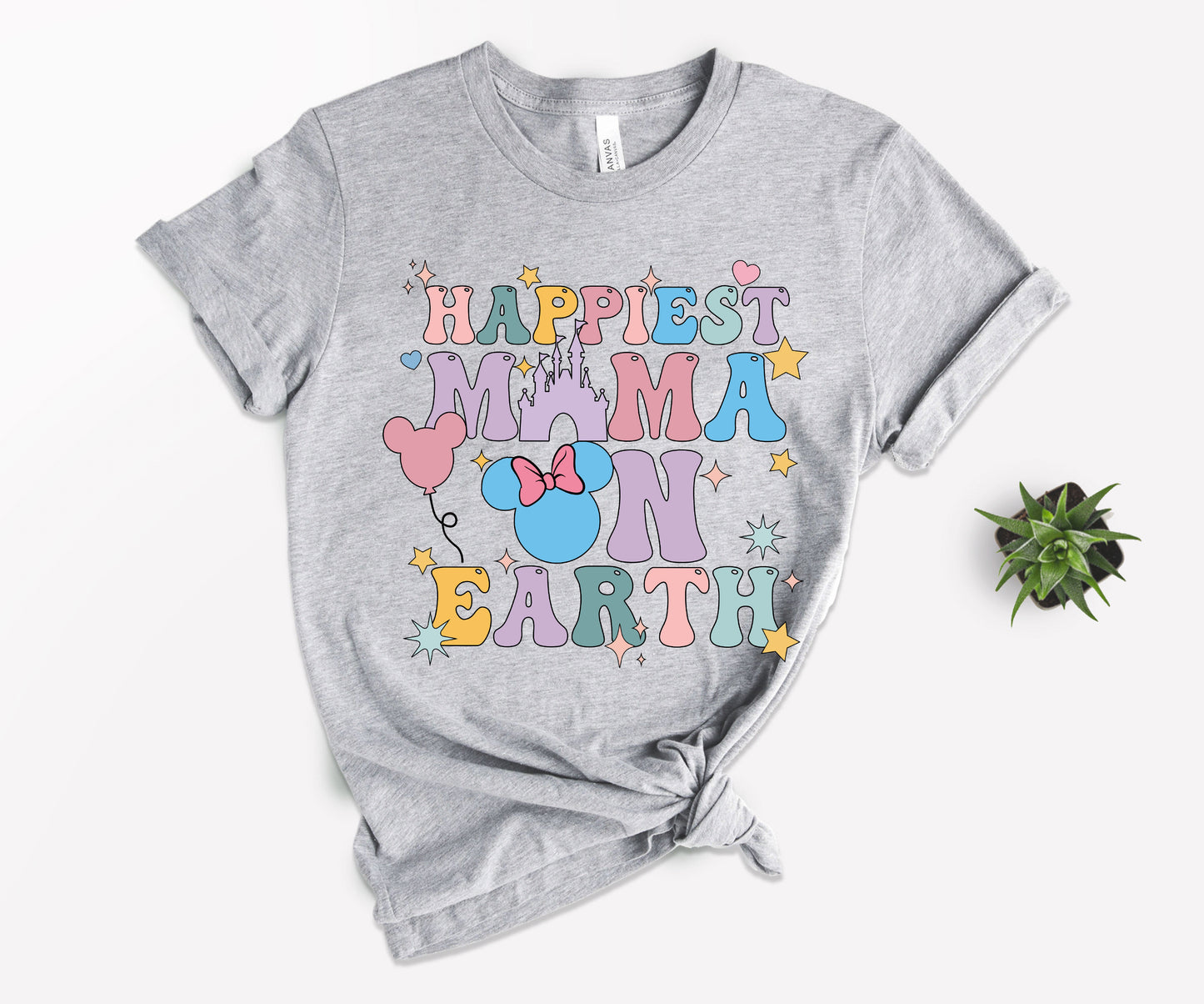 Happiest Mama on Earth Shirt, Disney Mama Shirt, Disney Mom Outfits-newamarketing