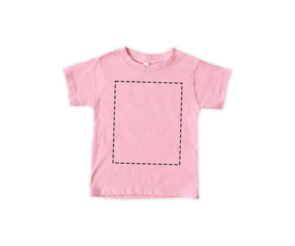 Bella Canvas Toddler T-Shirts, Custom T-Shirt Design, Personalized T-Shirt Pink-newamarketing