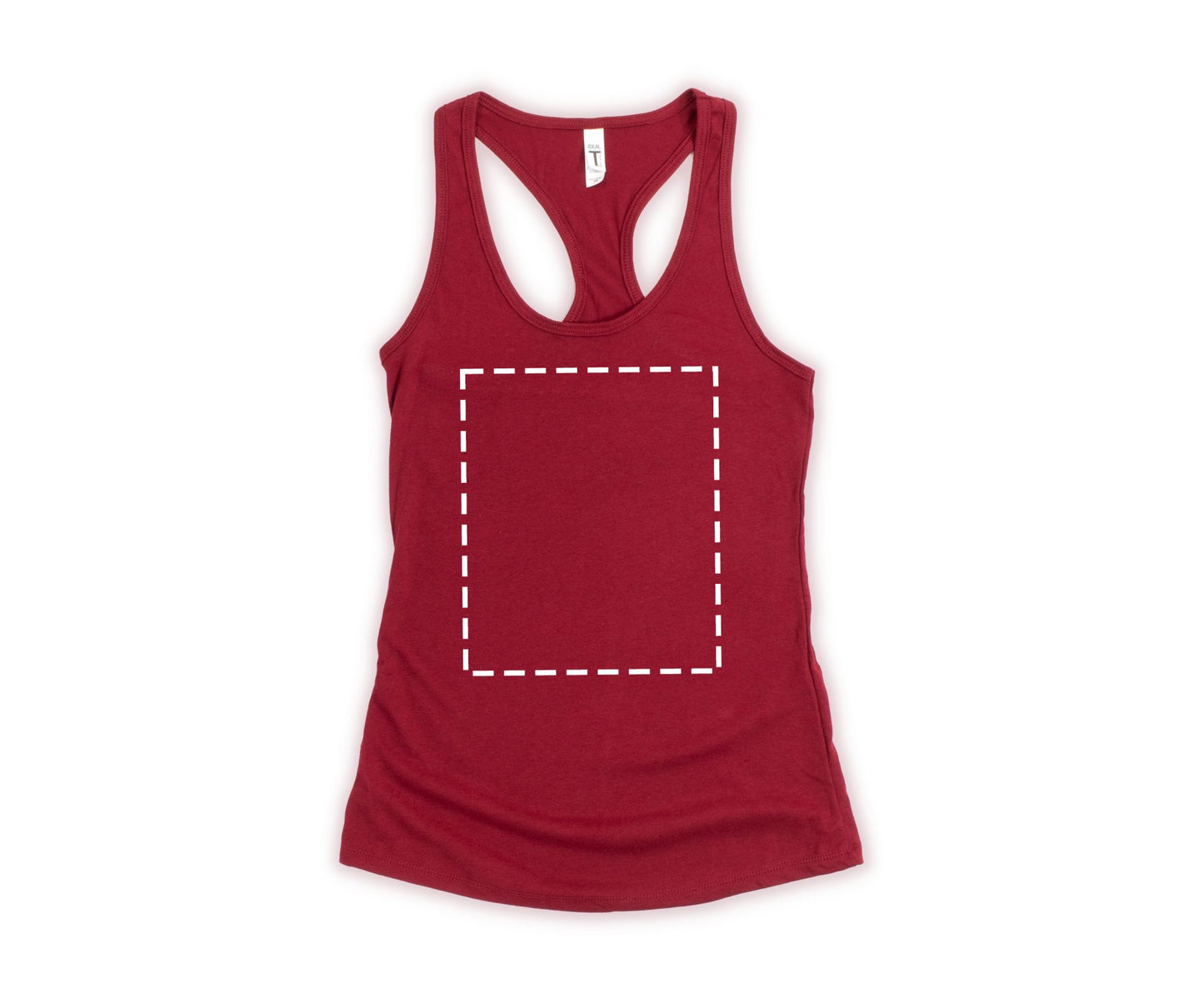 Next Level Women Tank Tops, Custom Tank Top Design, Personalized Tank Top Cardinal-newamarketing