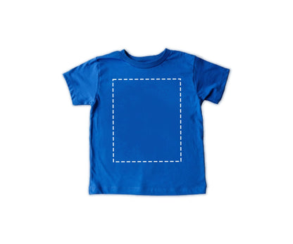 Bella Canvas Toddler T-Shirts, Custom T-Shirt Design, Personalized T-Shirt True Royal-newamarketing