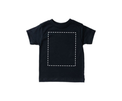 Bella Canvas Toddler T-Shirts, Custom T-Shirt Design, Personalized T-Shirt Black-newamarketing