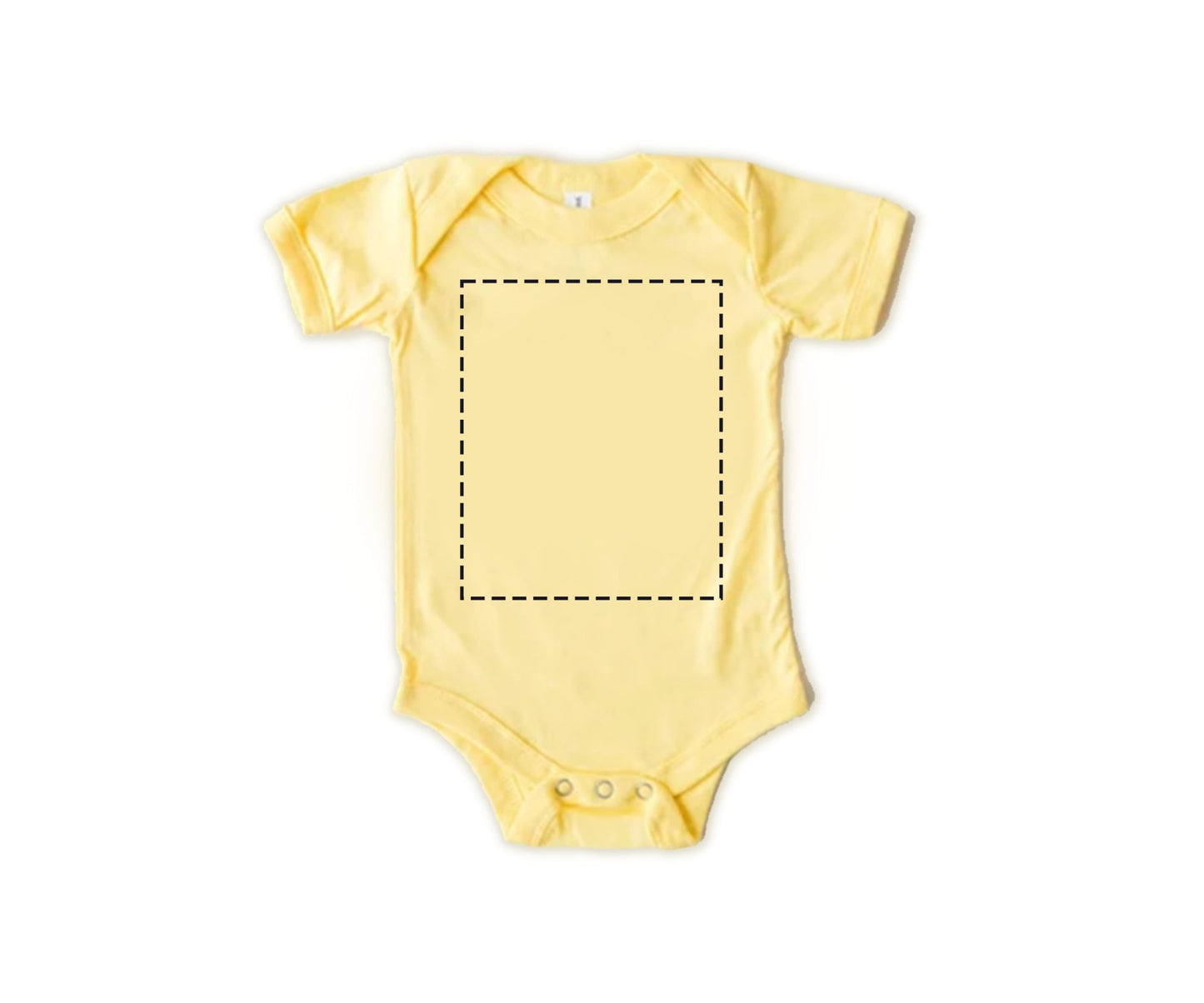 Bella Canvas Baby Onesies, Custom T-Shirt Design, Personalized T-Shirt Yellow - newamarketing