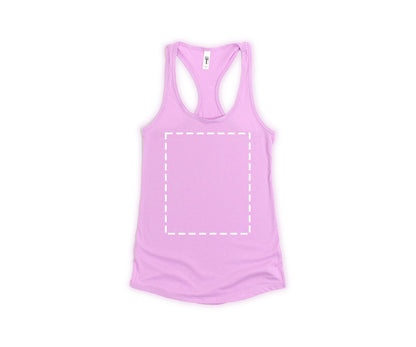 Next Level Women Tank Tops, Custom Tank Top Design, Personalized Tank Top Lilac-newamarketing