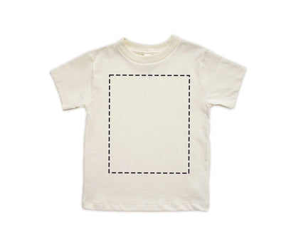 Bella Canvas Toddler T-Shirts, Custom T-Shirt Design, Personalized T-Shirt Natural-newamarketing