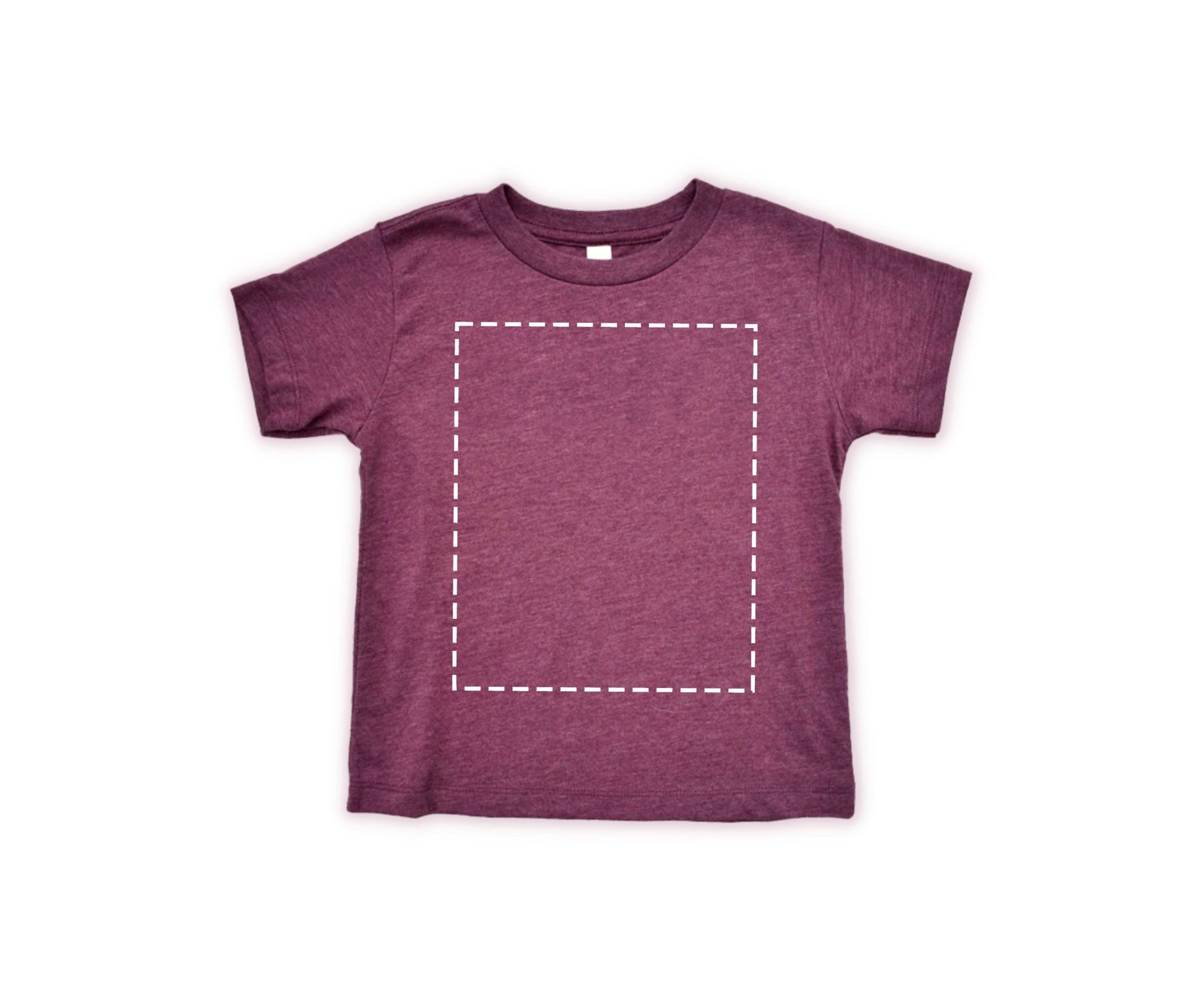 Bella Canvas Toddler T-Shirts, Custom T-Shirt Design, Personalized T-Shirt Heather Maroon-newamarketing