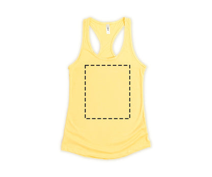 Next Level Women Tank Tops, Custom Tank Top Design, Personalized Tank Top Yellow-newamarketing