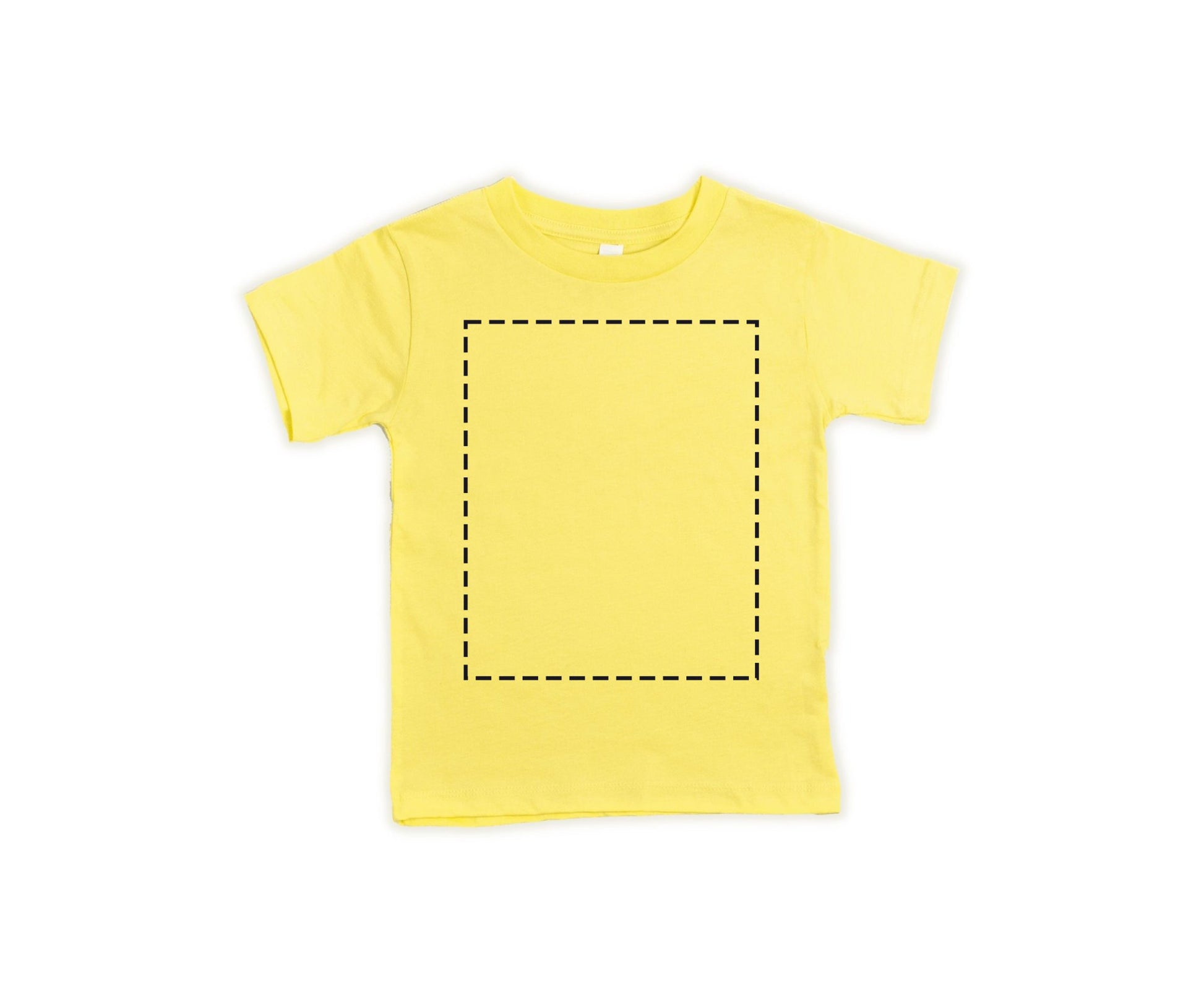 Bella Canvas Toddler T-Shirts, Custom T-Shirt Design, Personalized T-Shirt Yellow-newamarketing