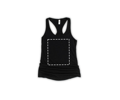 Next Level Women Tank Tops, Custom Tank Top Design, Personalized Tank Top Black-newamarketing