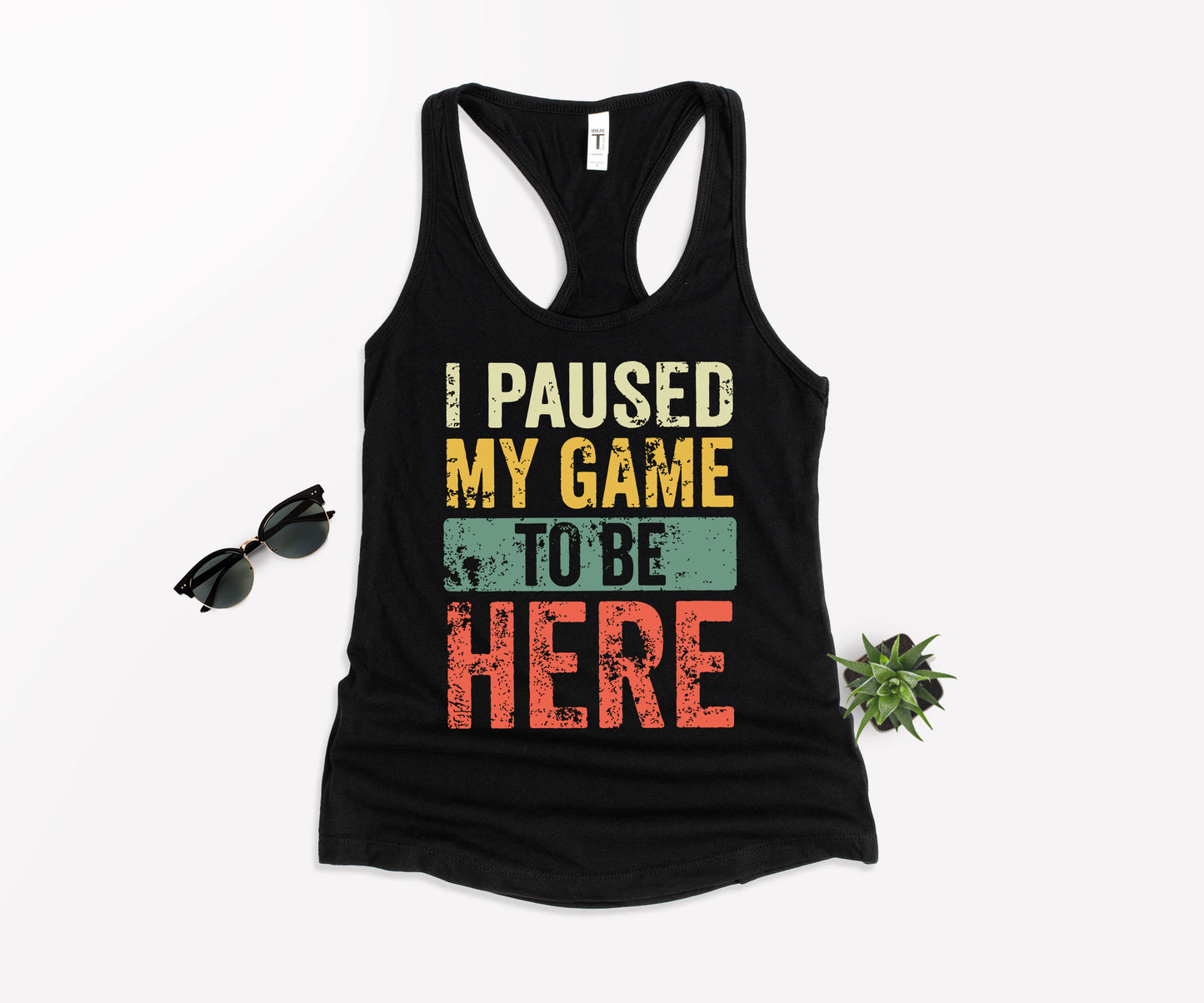 I Paused My Game To Be Here T-Shirt, Gamer Shirt, Funny Gaming Shirt-newamarketing