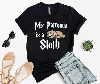 Sloth Shirt, Funny Sloth Shirts, My Patronus Is A Sloth-newamarketing