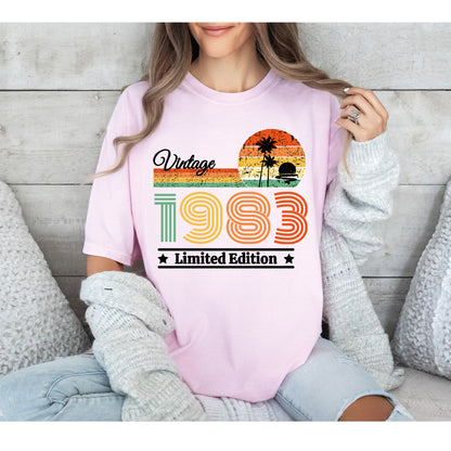 Comfort Color T-Shirts, Vintage 1983 Shirt, 1983 Birthday Shirt-newamarketing