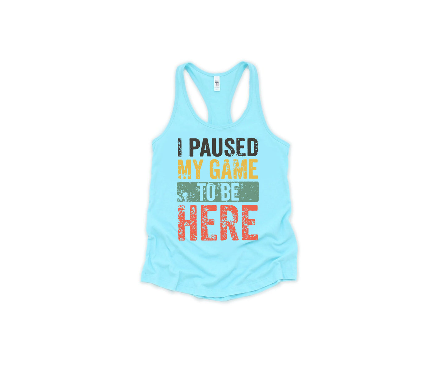 I Paused My Game To Be Here T-Shirt, Gamer Shirt, Funny Gaming Shirt-newamarketing