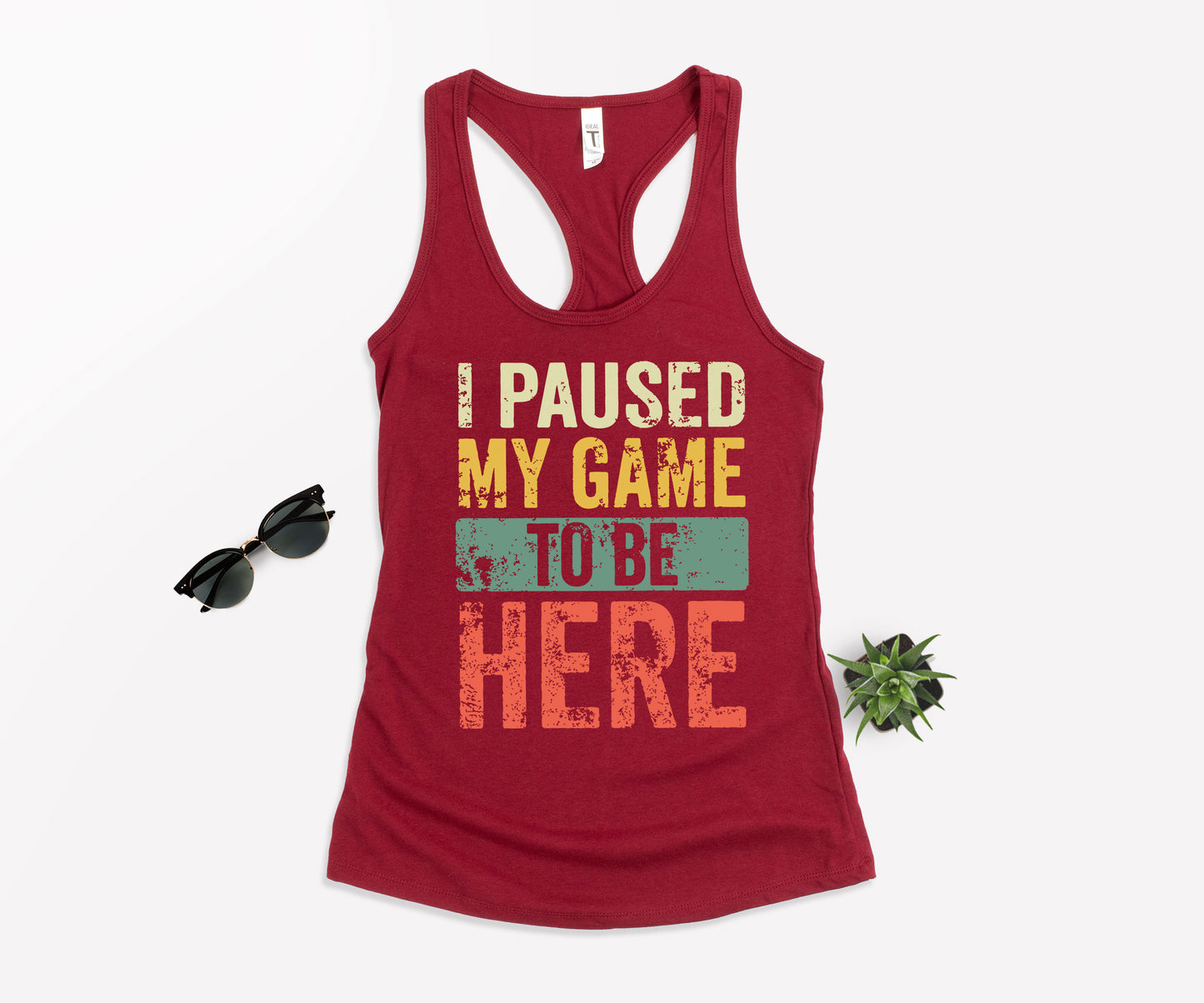 I Paused My Game To Be Here T-Shirt, Gamer Shirt, Funny Gaming Shirt-newamarketing