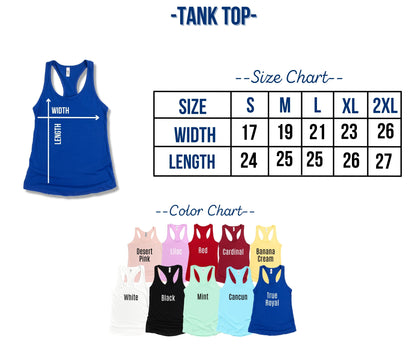 Next Level Women Tank Tops, Custom Tank Top Design, Personalized Tank Top-newamarketing