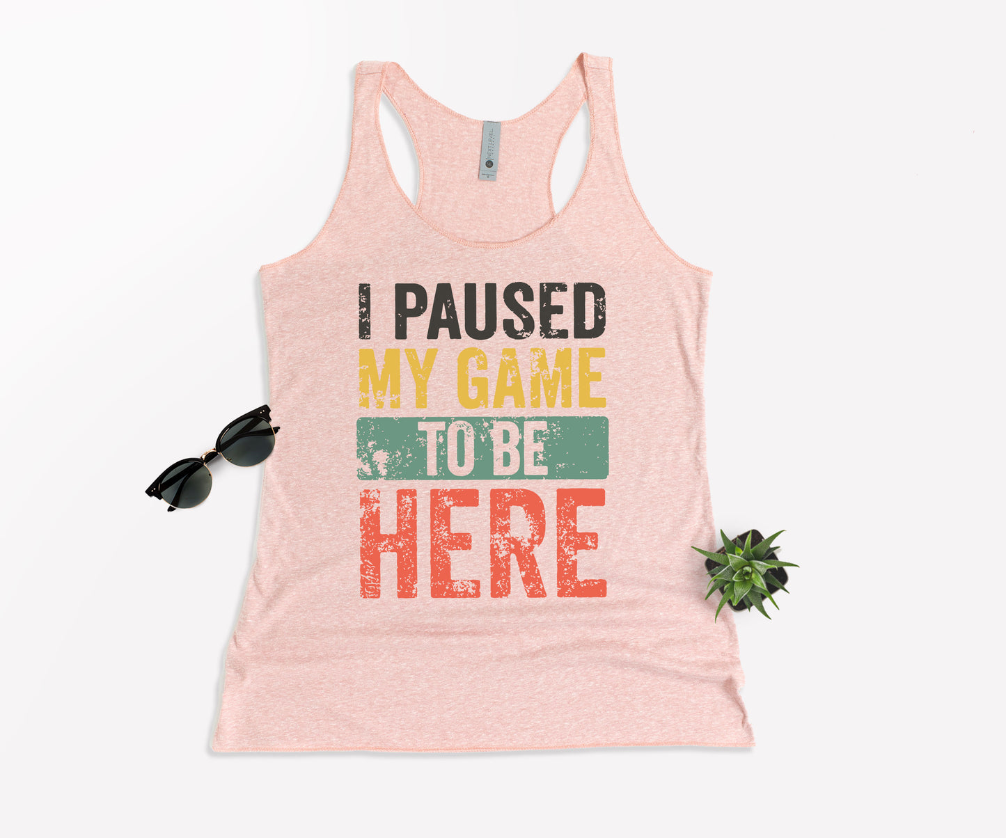 I Paused My Game To Be Here T-Shirt, Gamer Shirt, Funny Gaming Shirt-newamarketing