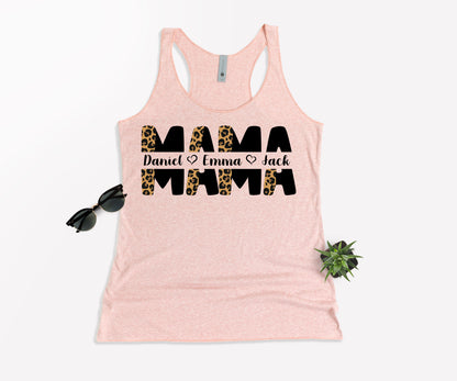 Mothers Day Shirt, Custom Mama Shirt, Personalized Mom Shirt-newamarketing