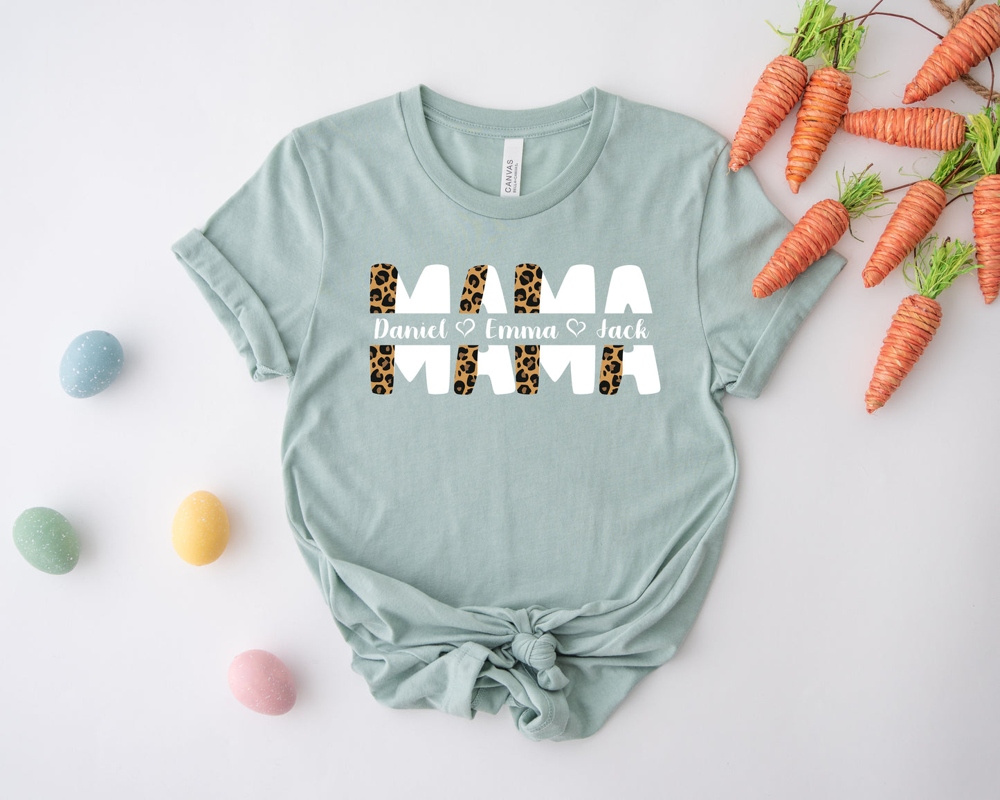 Mothers Day Shirt, Custom Mama Shirt, Personalized Mom Shirt-newamarketing