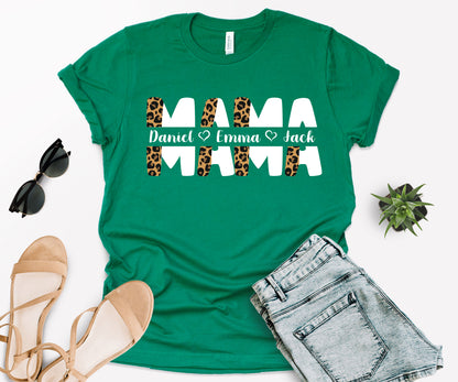 Mothers Day Shirt, Custom Mama Shirt, Personalized Mom Shirt-newamarketing