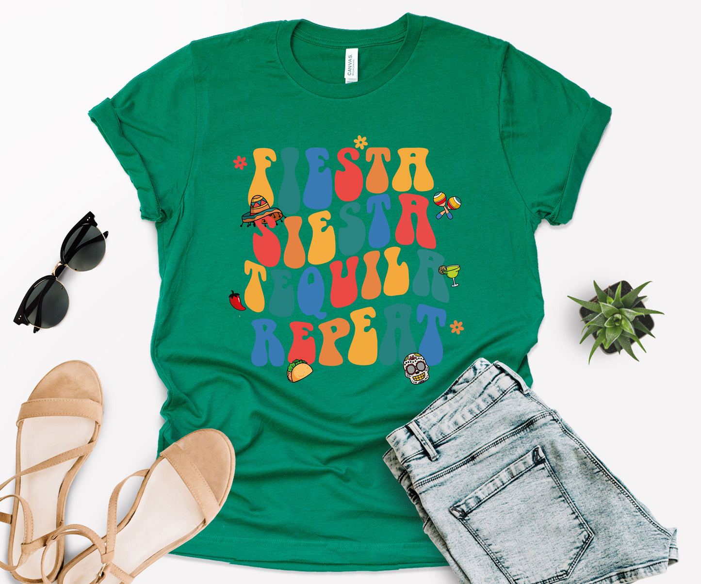 Cinco De Mayo Shirts, Mexican Fiesta Shirts, Fiesta Siesta Tequila Repeat-newamarketing