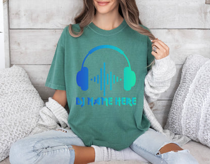 Comfort Color Shirt, Custom DJ Shirts, Disc Jockey Shirt-newamarketing