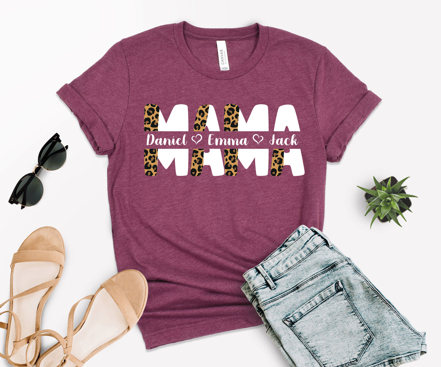 Mothers Day Shirt, Custom Mama Shirt, Personalized Mom Shirt-newamarketing