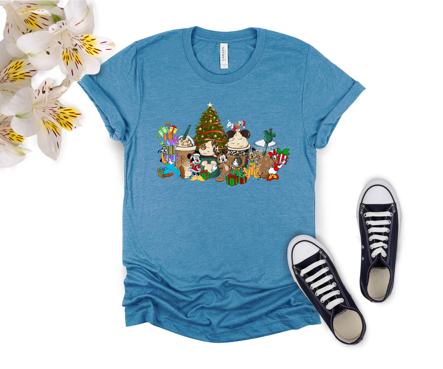 Mickey and Friends Christmas T-Shirts for All Ages – Festive Disney Holiday Graphic Tees