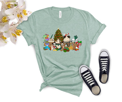 Mickey and Friends Christmas T-Shirts for All Ages – Festive Disney Holiday Graphic Tees