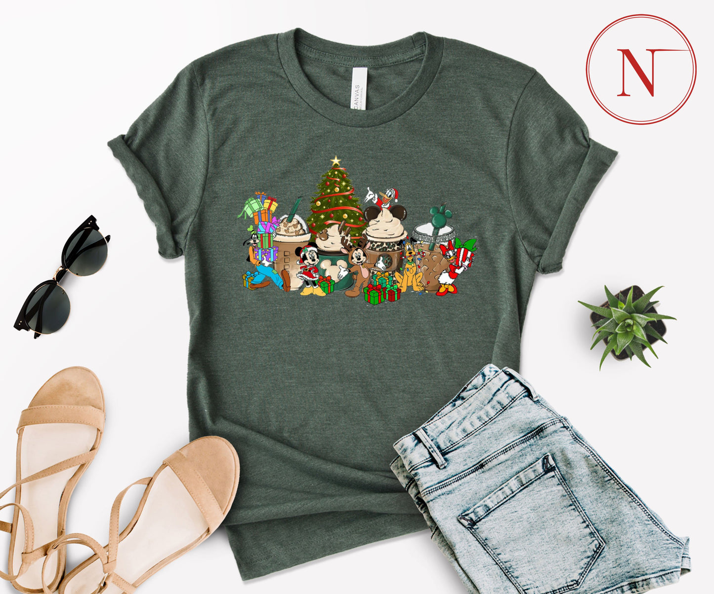 Mickey and Friends Christmas T-Shirts for All Ages – Festive Disney Holiday Graphic Tees