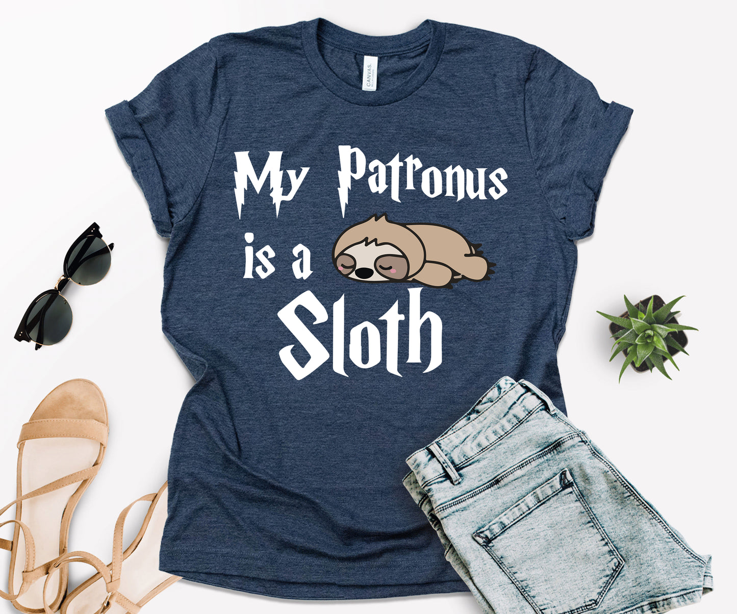 Sloth Shirt, Funny Sloth Shirts, My Patronus Is A Sloth-newamarketing