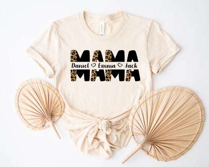 Mothers Day Shirt, Custom Mama Shirt, Personalized Mom Shirt-newamarketing