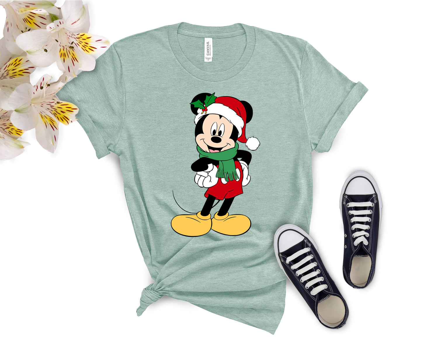 Disney-Inspired Christmas Holiday T-Shirt – Fun Graphic Tee for Family – Perfect for Family Matching Outfits