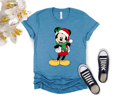 Disney-Inspired Christmas Holiday T-Shirt – Fun Graphic Tee for Family – Perfect for Family Matching Outfits