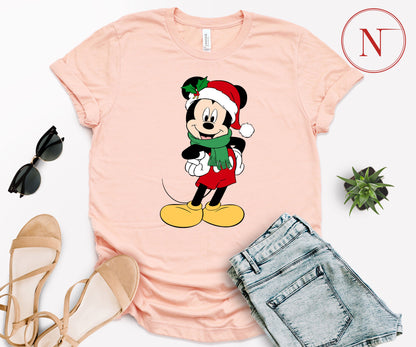 Disney-Inspired Christmas Holiday T-Shirt – Fun Graphic Tee for Family – Perfect for Family Matching Outfits