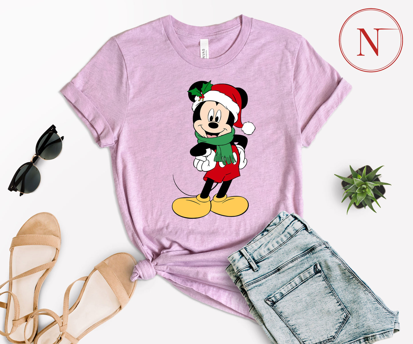 Disney-Inspired Christmas Holiday T-Shirt – Fun Graphic Tee for Family – Perfect for Family Matching Outfits