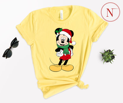 Disney-Inspired Christmas Holiday T-Shirt – Fun Graphic Tee for Family – Perfect for Family Matching Outfits