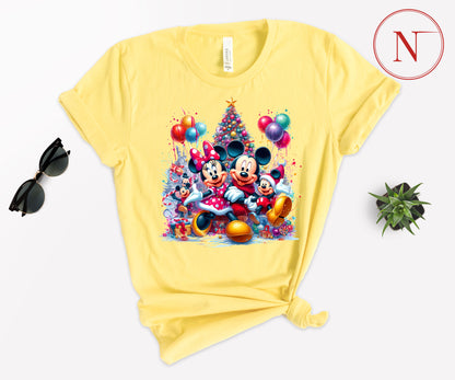 Disney Christmas Shirts for All Ages – Mickey & Minnie Holiday Family T-Shirts