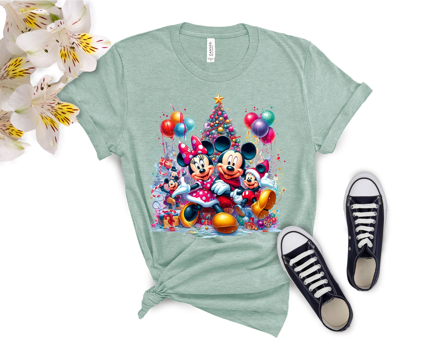 Disney Christmas Shirts for All Ages – Mickey & Minnie Holiday Family T-Shirts