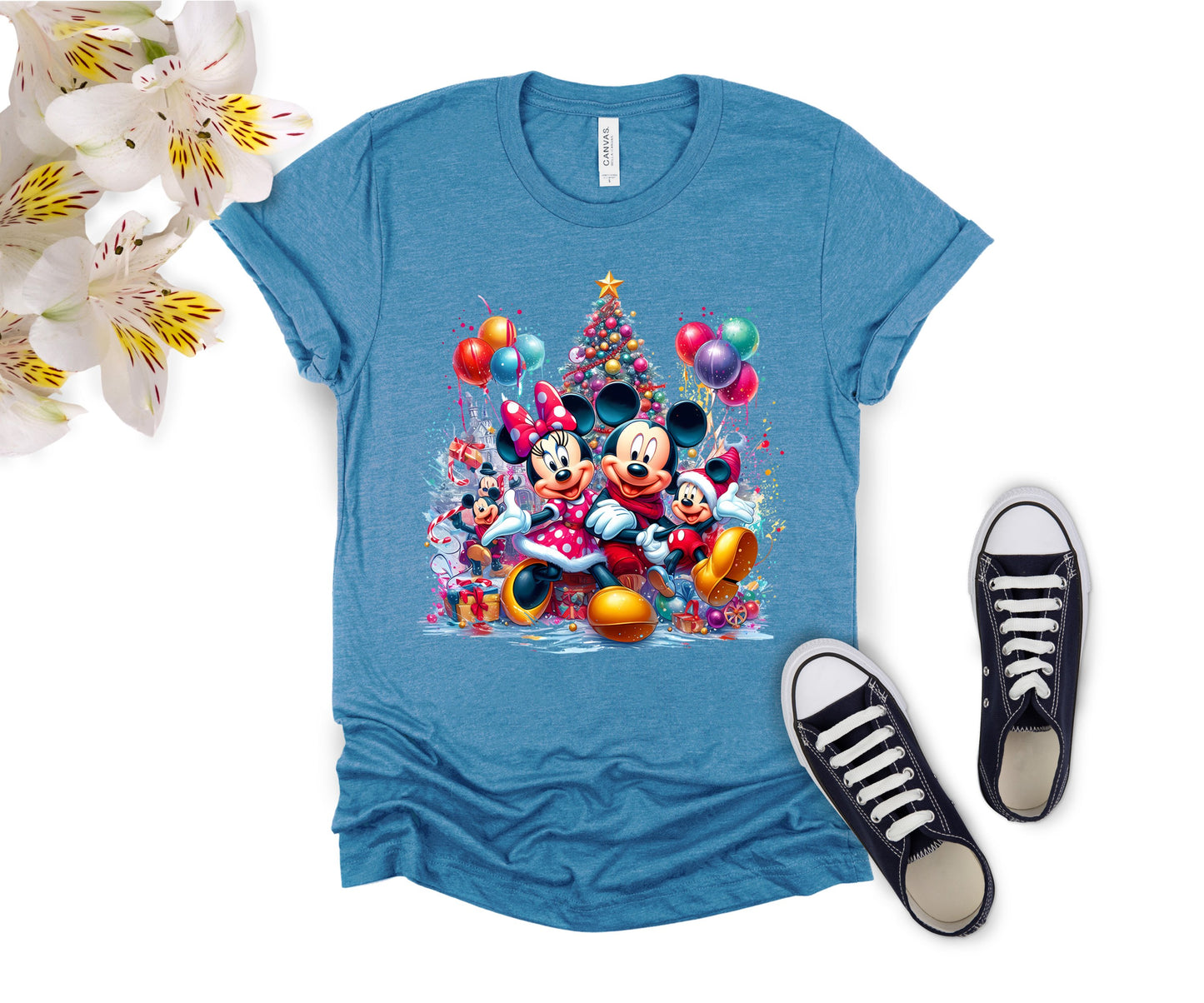 Disney Christmas Shirts for All Ages – Mickey & Minnie Holiday Family T-Shirts