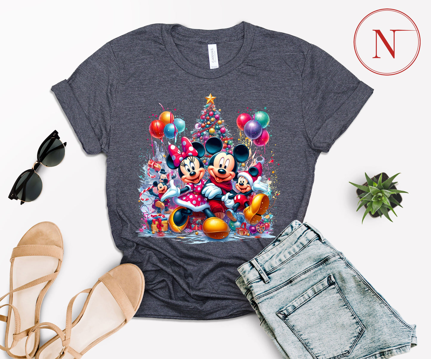 Disney Christmas Shirts for All Ages – Mickey & Minnie Holiday Family T-Shirts