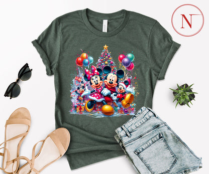 Disney Christmas Shirts for All Ages – Mickey & Minnie Holiday Family T-Shirts