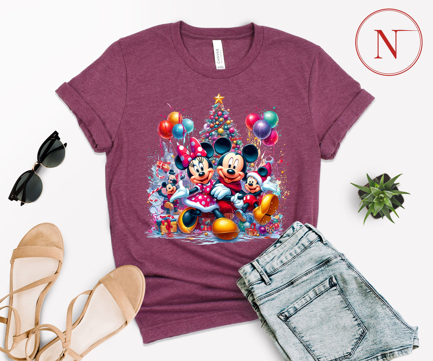 Disney Christmas Shirts for All Ages – Mickey & Minnie Holiday Family T-Shirts