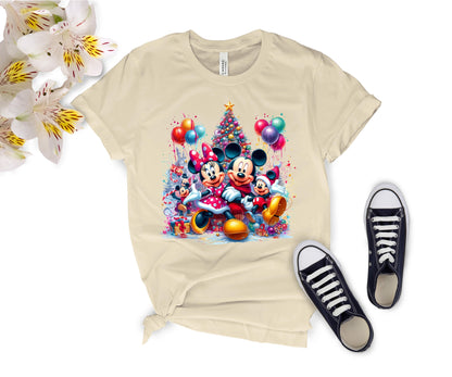 Disney Christmas Shirts for All Ages – Mickey & Minnie Holiday Family T-Shirts