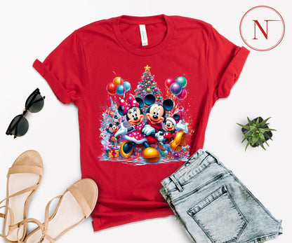 Disney Christmas Shirts for All Ages – Mickey & Minnie Holiday Family T-Shirts