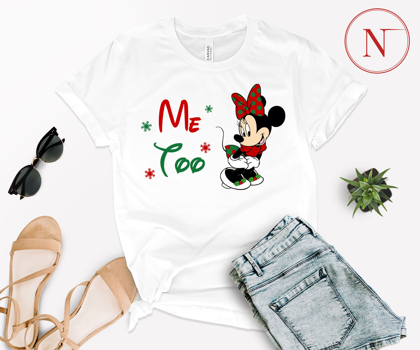 Funny Christmas Family Matching Disney Shirts – Mickey & Minnie Holiday Graphic Tees